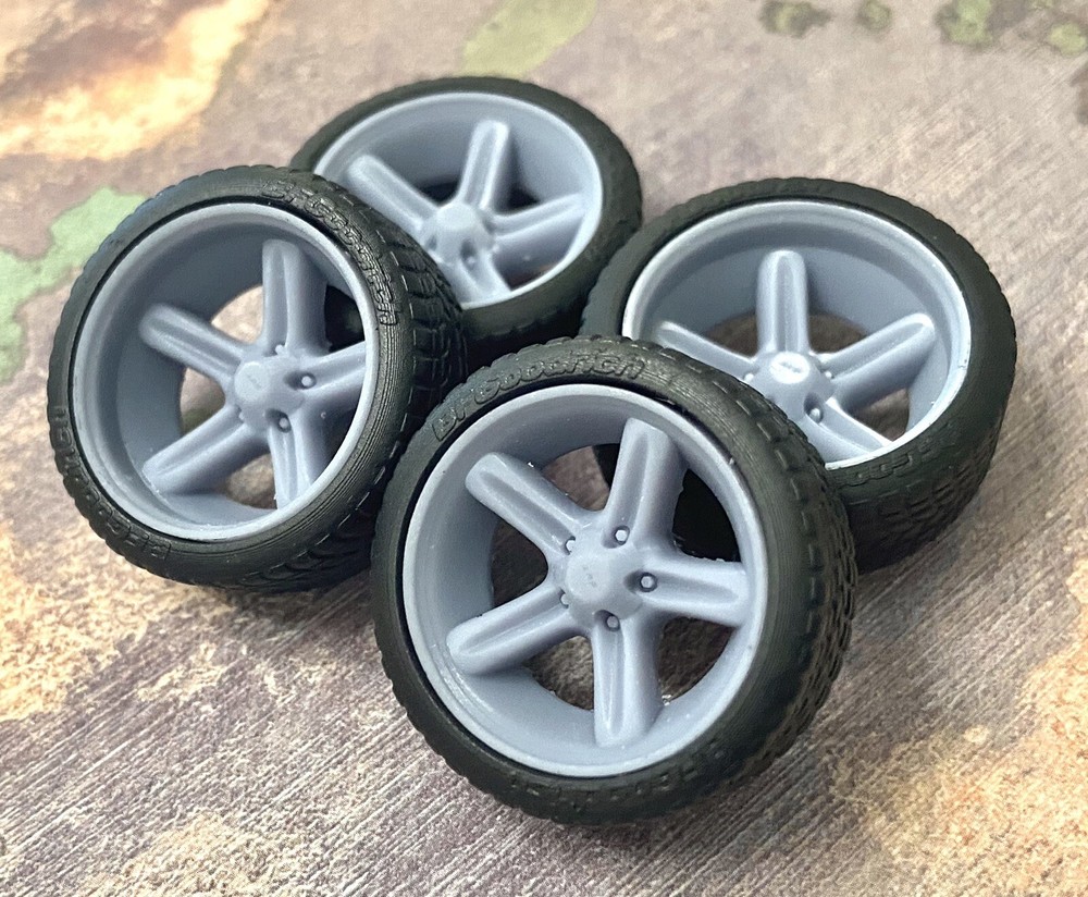 Resin 20 Inch “03-04 Ford F150 Lightning” Model car Wheels/Tires 1/24 1/25 scale