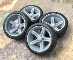 Resin 20 Inch “03-04 Ford F150 Lightning” Model car Wheels/Tires 1/24 1/25 scale