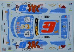 NASCAR DECAL # 9 NAPA ATLANTA WINNER 2025 CHEVROLET CAMARO C ELLIOTT 1/24