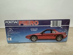 Vintage 1983 MPC PONTIAC FIERO 1/25 Scale Model Car Kit #1-0883 – NEW SEALED