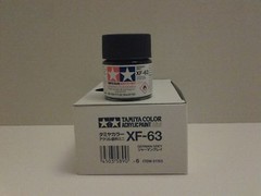 Tamiya Acrylic Paint.XF-63 German Grey. 10ml Mini.