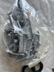 Vintage Hubley 1930 Packard Roadster Metal Model Kit 1/22 Parts