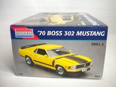 BOX ONLY 1995 Monogram ’70 Boss 302 Ford Mustang Model Kit 1:24 Free Shipping
