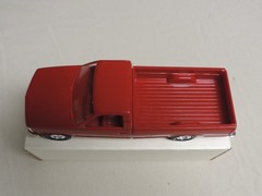 1989 Chevrolet Silverado C1500 pickup 1/25 ERTL dealer promo Red RZ model truck
