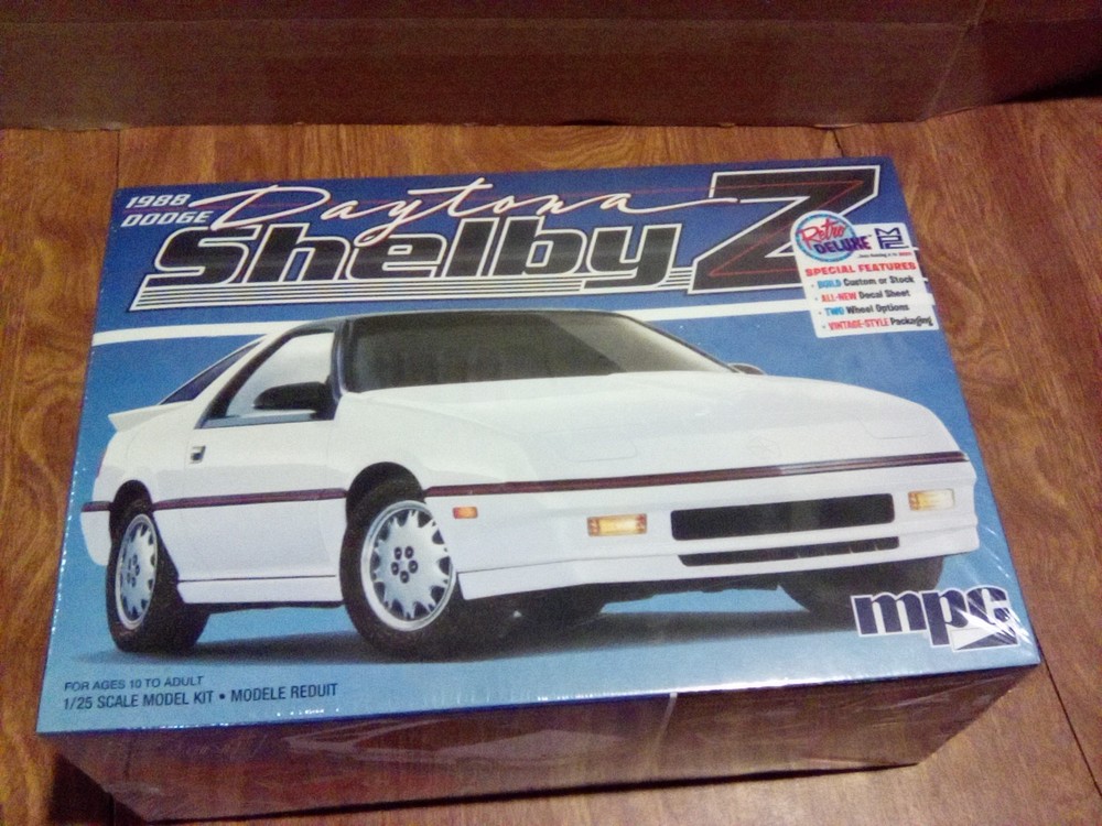 MPC 1/25 1988 Dodge Daytona Shelby Z Model Kit 2024 MPC1009 – NEW SEALED
