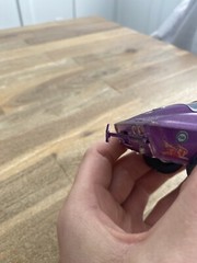 Vintage 1960’s Corvette Sting Ray Built Model Car 76BP Purple Vette FREE SHIP