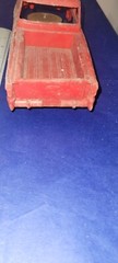 vtg Chevrolet Friction APACHE Pickup Red PARTS REPAIR SHIPPING INCL promo model