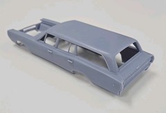 ABS-LIKE RESIN 3D PRINTED 1/25 1968 DODGE CORONET STATION WAGON BODY