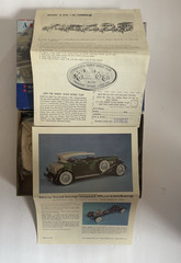 VINTAGE HUBLEY MODEL A PHAETON METAL KIT NO. 856K-300 NEVER ASSEMBLED IN THE BOX