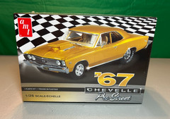 AMT 1967 Chevelle Pro Street Car Plastic Model Kit 1/25 Scale Sealed