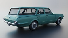 3d Printed 1/25 1965 Plymouth Valiant Station Wagon Model Kit