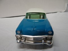 1956 Chevrolet Bel Air White / Blue 2 Dr. Hard Top Dealer Promo/Bank Very Nice