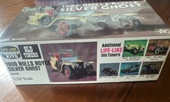 Life-Like Old Timers 1909 Rolls Royce Silver Ghost 1/32 Unassembled Kit 09456