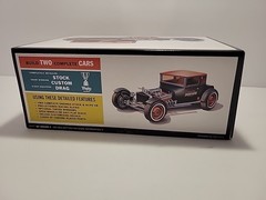 New AMT 1925 Ford Model T Chopped T Retro Deluxe w/ 2 full kits 1:25 AMT1167/12
