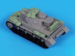 1/72 Scale Die-Cast Resin Model Assembled Kit Pz.Kpfw IV Accessories Set (No …