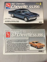 1967 Chevelle SS 396 — 2 Original Issue kits for one Money Fatory Sealed