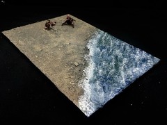1/35 Scale Military Diorama Base Terrain Display Model Soldiers Figures Diecast