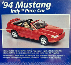 MONOGRAM FORD ’94 Mustang INDY PACE CAR model kit NEW in FACTORY SEALED BOX