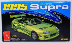 1995 Toyota Supra. AMT # 1101. Open Box /Sealed Bags. 100% Complete. 1/25