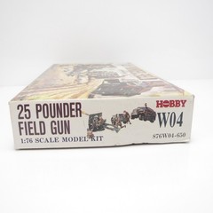 WWII British 25 Pounder Field Gn & Armored Vehicle Vintage Hobby 1/76 Model Kit