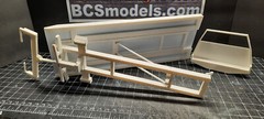 2 Car Flat Bed Wrecker Tow Truck Bed 1:25 scale KIT Diorama Assembly required