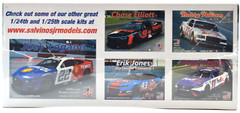 Salvino JR Models “Penzoil” Joey Logano 2023 Ford Mustang Nascar 1/24 Car Kit