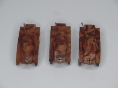 Roco MiniTanks HO Scale 1:87 SdKfz Puma Armored Car 234/2 Custom Painted Tank x7
