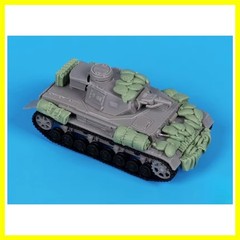 1/72 Scale Die-Cast Resin Model Assembled Kit Pz.Kpfw IV Accessories Set (No …