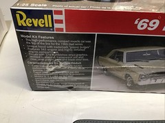 1995 Revell ’69 Dodge Dart GTS 1/25 Scale Plastic Model Kit 7603, Factory Sealed