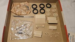 VINTAGE HUBLEY MODEL A FORD ROADSTER Metal Model Kit NO. 854K-300
