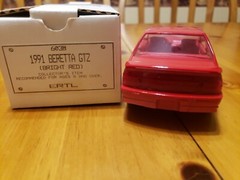 AMT ERTL 1991 Beretta GTZ Promo Model 6038 Bright Red NEW IN BOX