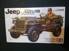 1/35 Tamiya 35219 Jeep 1/4 Ton 4X4 Truck Willys MB & Driver Sealed Model