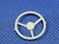 🌟 Unidentified Steering Wheel #35 1:24 Or 1:25 1000s Model Car Parts 4 Sale