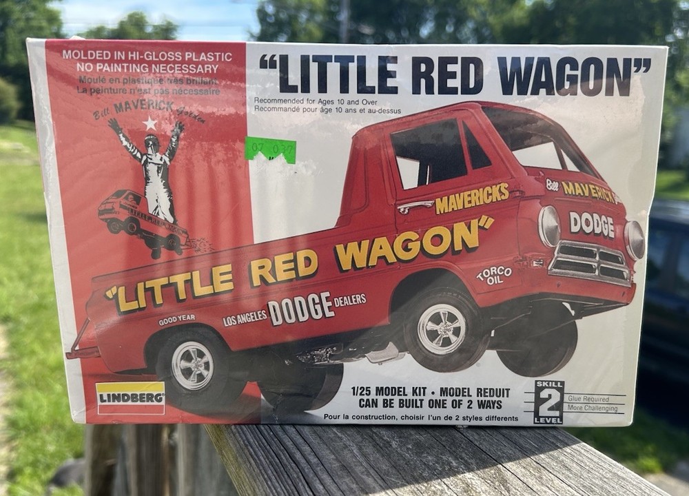 Lindberg “Little Red Wagon” 1:25 Model Kit – Sealed