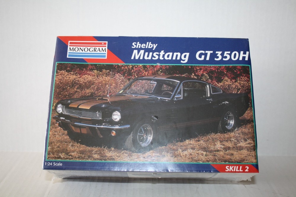 MONOGRAM 1/24 SCALE SHELBY MUSTANG GT 350H PLASTIC MODEL CAR KIT- FACTORY SEALED