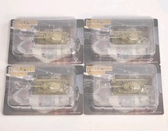 Takara 1:144 World Tank Museum Series 08 WW2 GE King Tiger Tanks Lot of 4 [C]