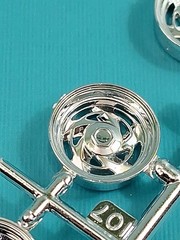 Revell AMT Ertl Monogram MPC 1/24 Scale Custom Chrome Wheels & Tires Street Rod
