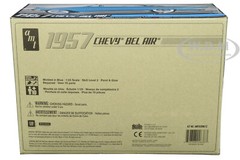 SKILL 2 MODEL KIT 1957 CHEVROLET BEL AIR 1/25 SCALE MODEL BY AMT AMT638 M
