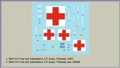 Roden 811 Dodge M43 3/4 TON 4X4 Ambulance truck, 1/35 scale plastic model kit