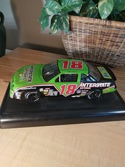 VTG Dale Jarrett #18 1:24 Interstate Batteries Chevrolet Lumina NASCAR W/Stand