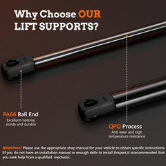 Front Hood Struts, Hood Shocks Lift Supports Replacement for 2013-2019 Hyundai S