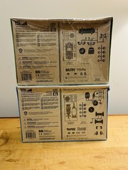 2 WACKEY RACERS Model Kits Compact Pussycat & The Mean Machine