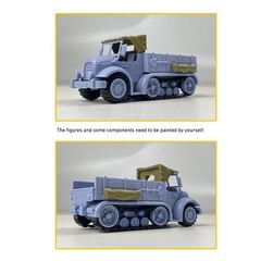 HiPlay XINSHI MODEL Plastic Model Kits:Metal Slug X: Land Seek Truck / Tank Gift