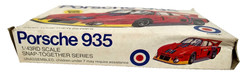 Entex Porsche 935 Snap Together Series Model Kit 1/43 Complete 9101P Japan 1980s