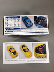Revell 1/25 scale 2 kit Corvette lot – 2006 Z06 & 1997 Corvette Coupe, Complete