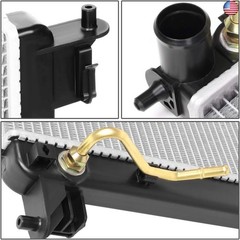 DNA Motoring OEM-RA-13150 Factory Style Direct Fit Aluminum Cooling Radiator