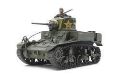 TAMIYA 35360 1:35 US Light Tank M3 Stuart – Late Production Plastic Model Kit