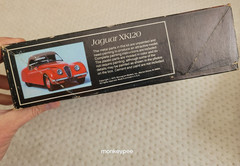 VTG 1979 Monogram 6103 Jaguar XK120 Metal Body Model Kit 1/24