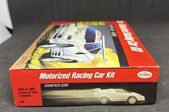 Vintage Rare Testors Motorized Racing Car Kit Lamborghini Countach 5000 New