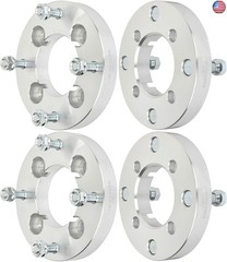 ECCPP 4PCS 4 Lug 1 inch Wheel Spacers Adapters Conversion change bolt pattern